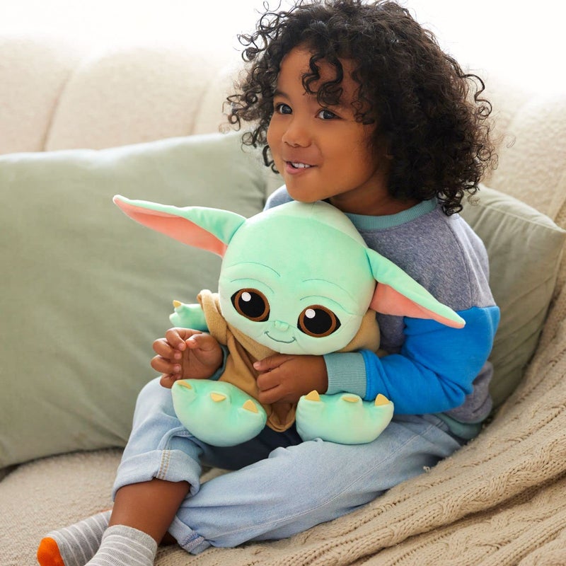 Disney Store Unisex-Children Star Wars Grogu Big Feet Plush - Star Wars: The Mandalorian - Small 10 Inch - Image 2